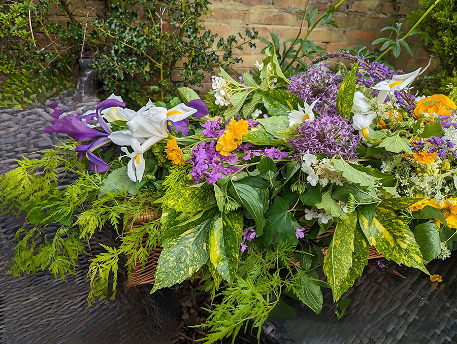 Casket flowers